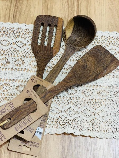 طقم كفاكير خشب